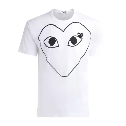 Tops > T-Shirts - - Comme des Garçons Play - Modalova