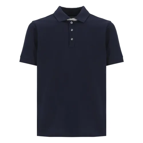 Fay - Tops > Polo Shirts - Blue - Fay - Modalova