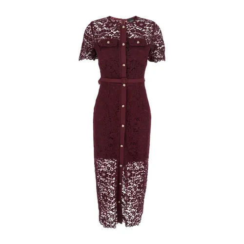 Dresses > Day Dresses > Midi Dresses - - Plain Units - Modalova