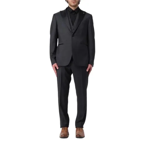 Suits > Suit Sets > Single Breasted Suits - - Tagliatore - Modalova