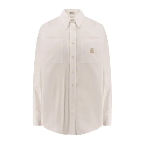 Blouses & Shirts > Shirts - - Brunello Cucinelli - Modalova