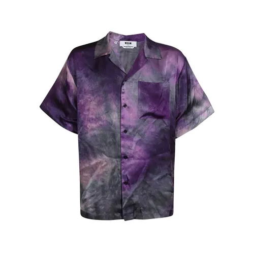 Shirts > Short Sleeve Shirts - - Msgm - Modalova
