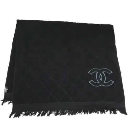 Pre-owned > Pre-owned Accessories > Pre-owned Scarves - - Chanel Vintage - Modalova