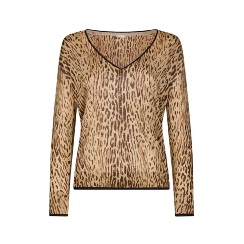 Knitwear > V-neck Knitwear - - Liu Jo - Modalova
