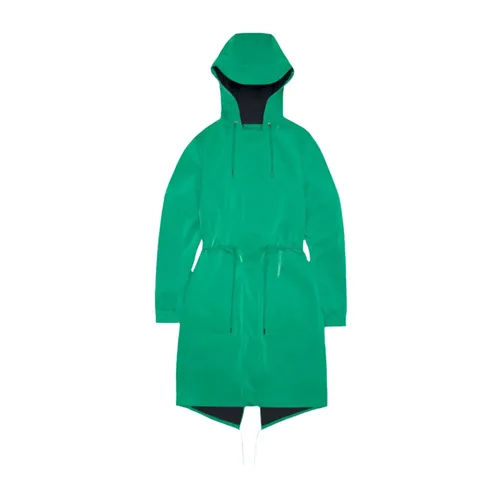 Rains - Coats > Parkas - Green - Rains - Modalova