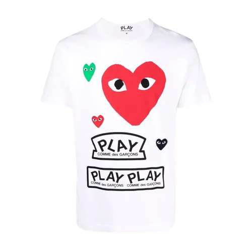 Tops > T-Shirts - - Comme des Garçons Play - Modalova