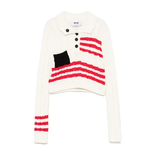 Knitwear > Round-neck Knitwear - - Msgm - Modalova