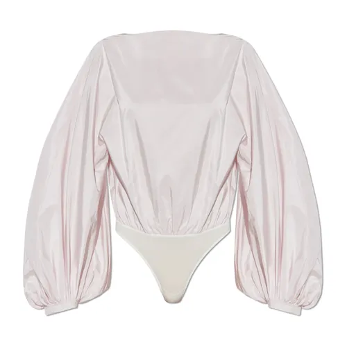 Alaïa - Tops > Body - Pink - Alaïa - Modalova