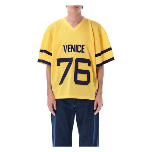 ERL - Tops > T-Shirts - Yellow - ERL - Modalova