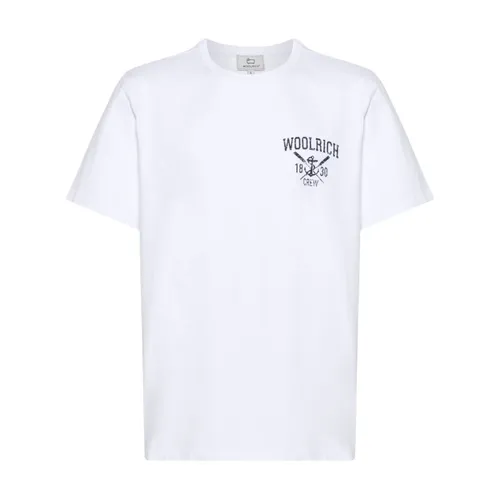 Tops > T-Shirts - - Woolrich - Modalova