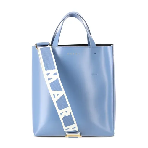 Marni - Bags > Tote Bags - Blue - Marni - Modalova