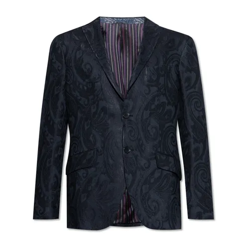 Etro - Jackets > Blazers - Blue - Etro - Modalova