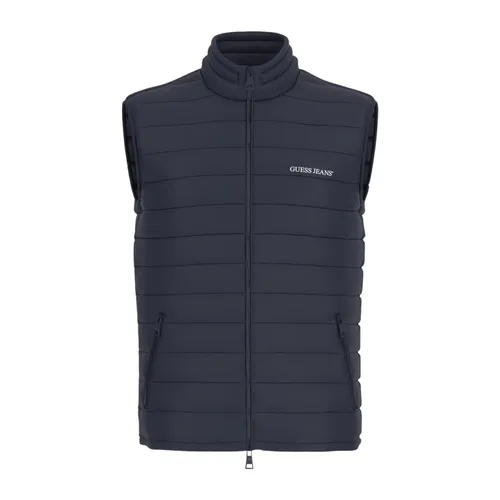 Guess - Jackets > Vests - Blue - Guess - Modalova