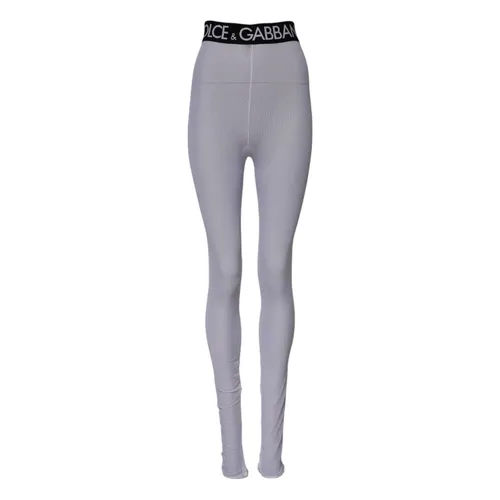 Trousers > Leggings - - Dolce & Gabbana - Modalova