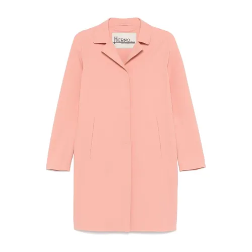 Coats > Single-Breasted Coats - - Herno - Modalova