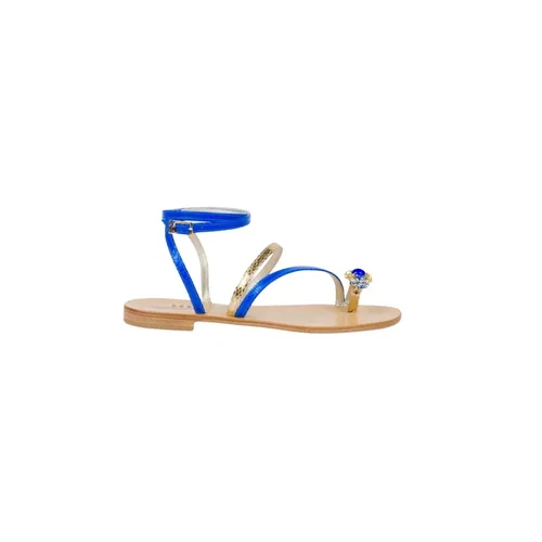 Shoes > Sandals > Flat Sandals - - Emanuela Caruso - Modalova