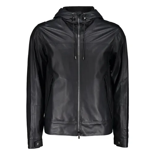 Jackets > Leather Jackets - - Moorer - Modalova