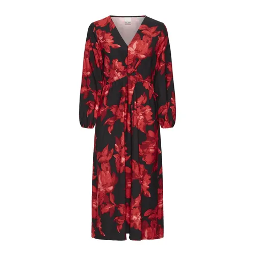 Dresses > Day Dresses > Midi Dresses - - Ichi - Modalova