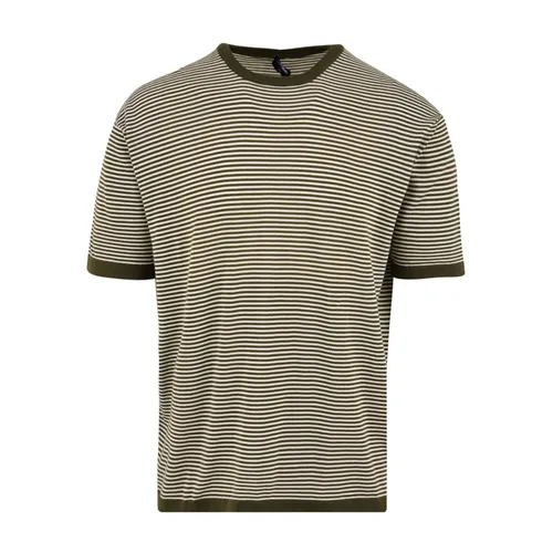 Drumohr - Tops > T-Shirts - Green - Drumohr - Modalova