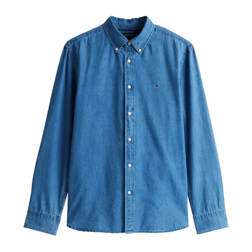 Shirts > Denim Shirts - - Tommy Hilfiger - Modalova