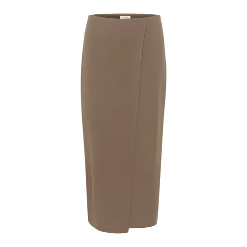 Skirts > Midi Skirts - - Soaked in Luxury - Modalova