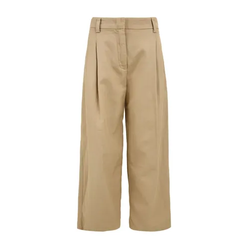Trousers > Wide Trousers - - Aspesi - Modalova
