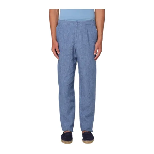 Trousers > Straight Trousers - - Emporio Armani - Modalova