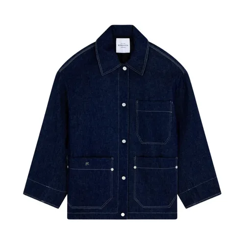 Blouses & Shirts > Denim Shirts - - Roseanna - Modalova