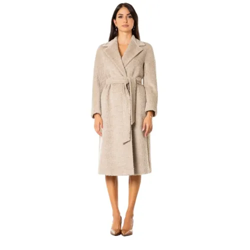 Coats > Belted Coats - - Max Mara Studio - Modalova