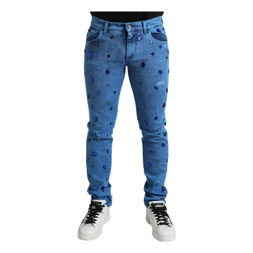 Jeans > Slim-fit Jeans - - Dolce & Gabbana - Modalova