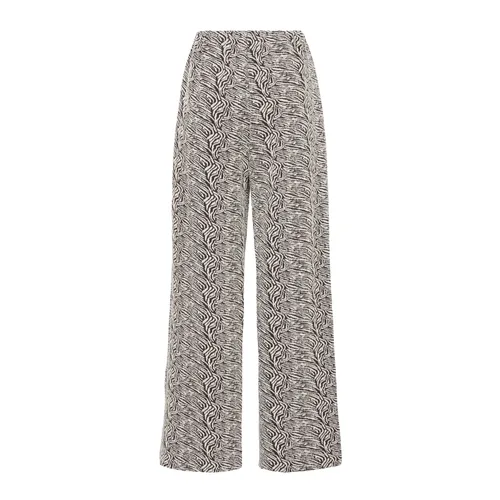 Trousers > Wide Trousers - - Ichi - Modalova