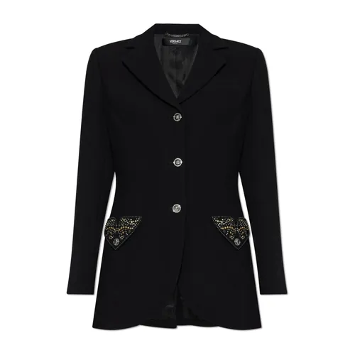 Jackets > Blazers - - Versace - Modalova