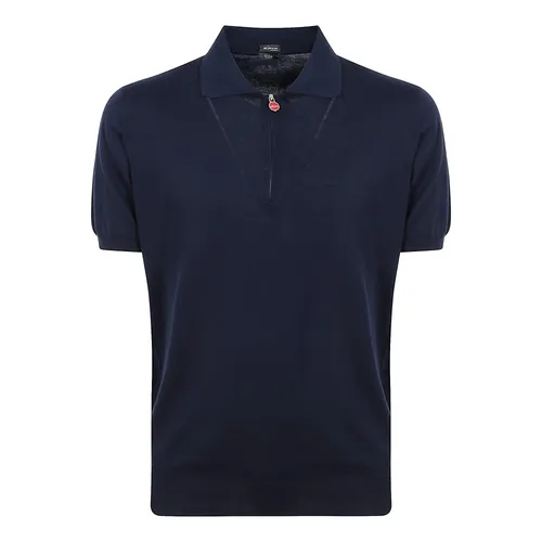 Kiton - Tops > Polo Shirts - Blue - Kiton - Modalova