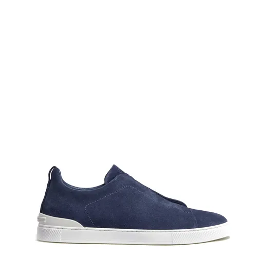 Zegna - Shoes > Sneakers - Blue - Zegna - Modalova