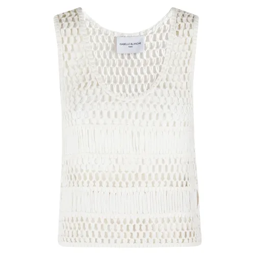 Tops > Sleeveless Tops - - Isabelle Blanche - Modalova