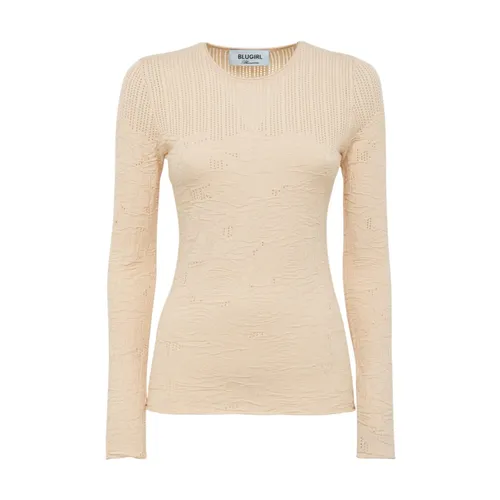 Knitwear > Round-neck Knitwear - - Blugirl - Modalova