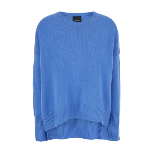 Knitwear > Round-neck Knitwear - - Plain Units - Modalova