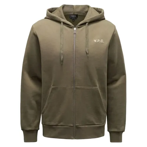 Sweatshirts & Hoodies > Zip-throughs - - A.p.c. - Modalova