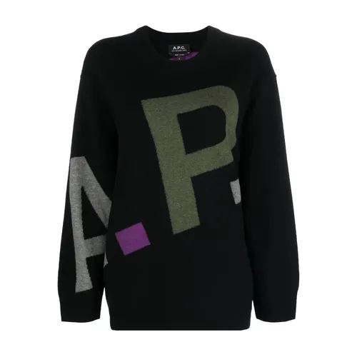 Knitwear > Round-neck Knitwear - - A.p.c. - Modalova