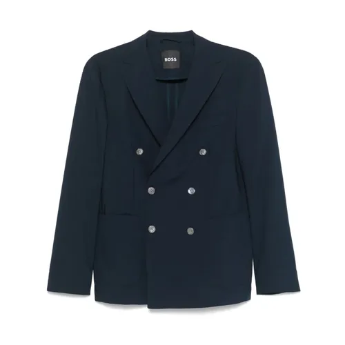 Hugo - Jackets > Blazers - Blue - Hugo - Modalova