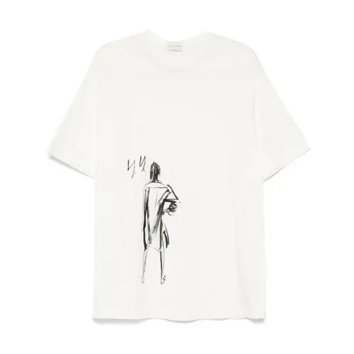 Tops > T-Shirts - - Yohji Yamamoto - Modalova