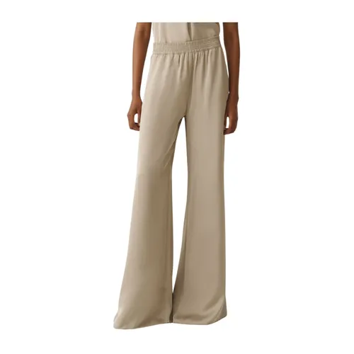 Trousers > Wide Trousers - - Fabiana Filippi - Modalova