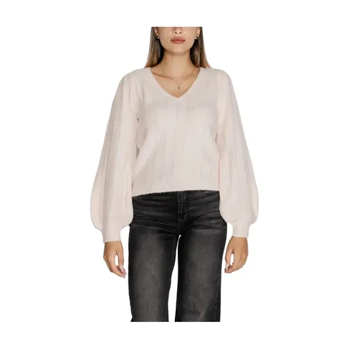 Knitwear > V-neck Knitwear - - Guess - Modalova