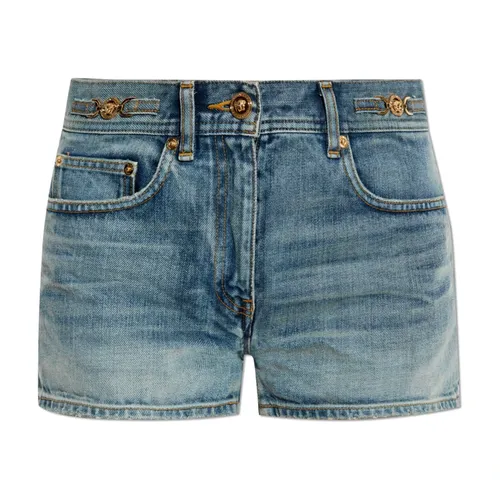 Shorts > Denim Shorts - - Versace - Modalova