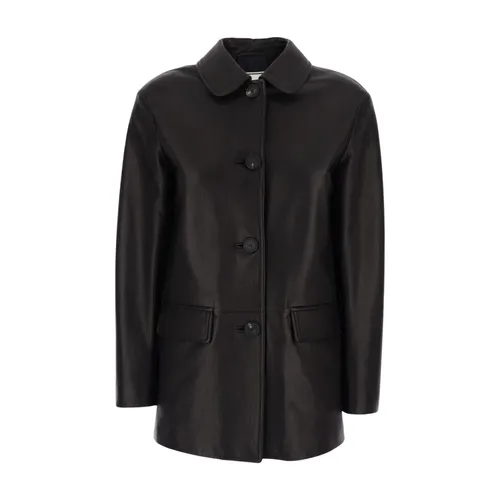 Jackets > Leather Jackets - - Tagliatore - Modalova