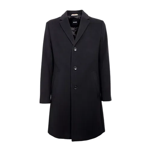 Coats > Single-Breasted Coats - - Hugo - Modalova