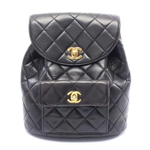 Pre-owned > Pre-owned Bags > Pre-owned Backpacks - - Chanel Vintage - Modalova