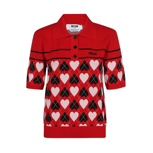 Knitwear > Round-neck Knitwear - - Msgm - Modalova