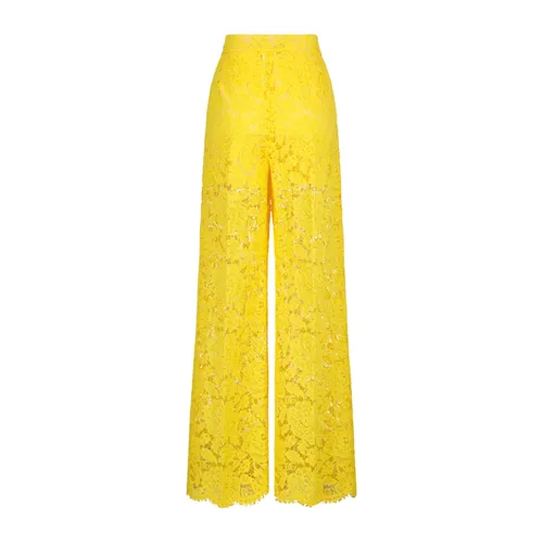 Trousers > Wide Trousers - - Dolce & Gabbana - Modalova
