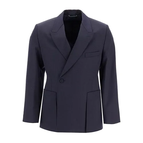 Dior - Jackets > Blazers - Blue - Dior - Modalova